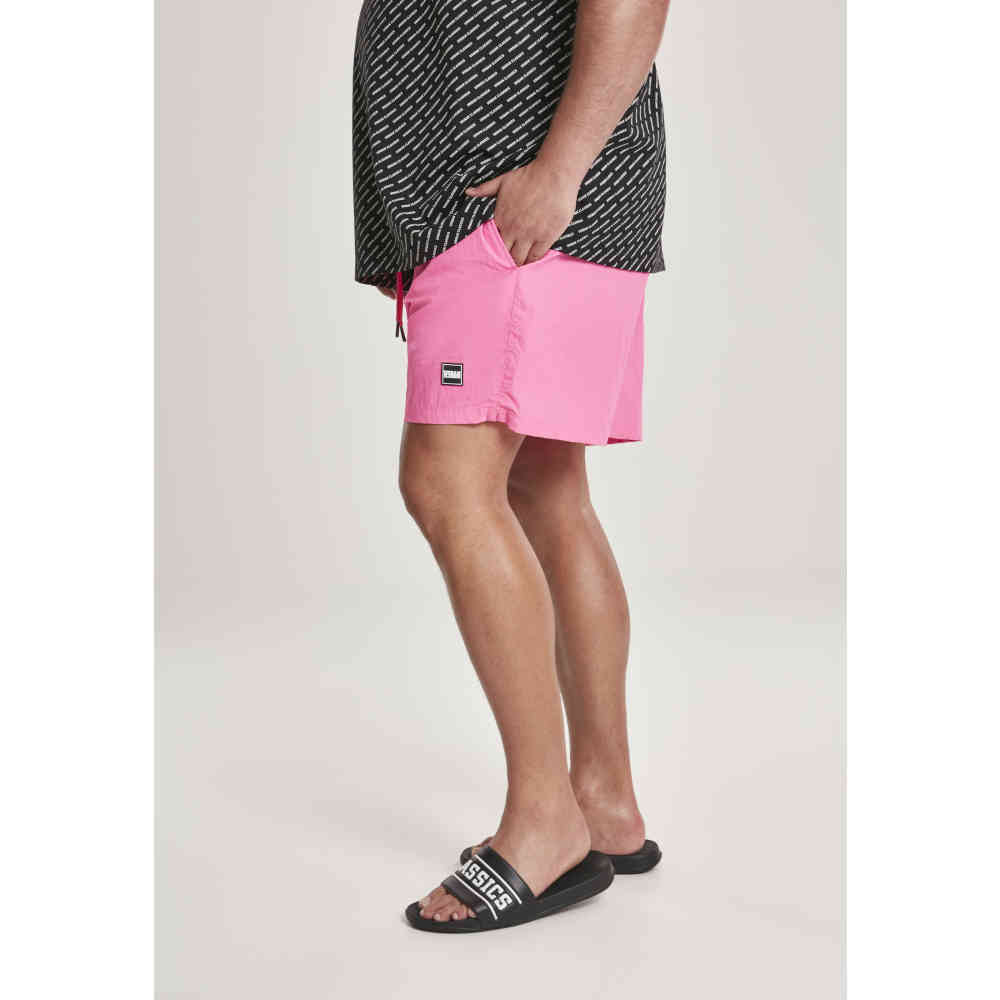Urban Classics - Block Swim shorts - Pink